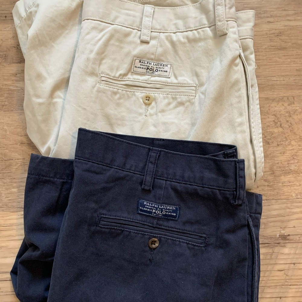 NWT (2 pairs) Ralph Polo Lauren men’s shorts sz 36